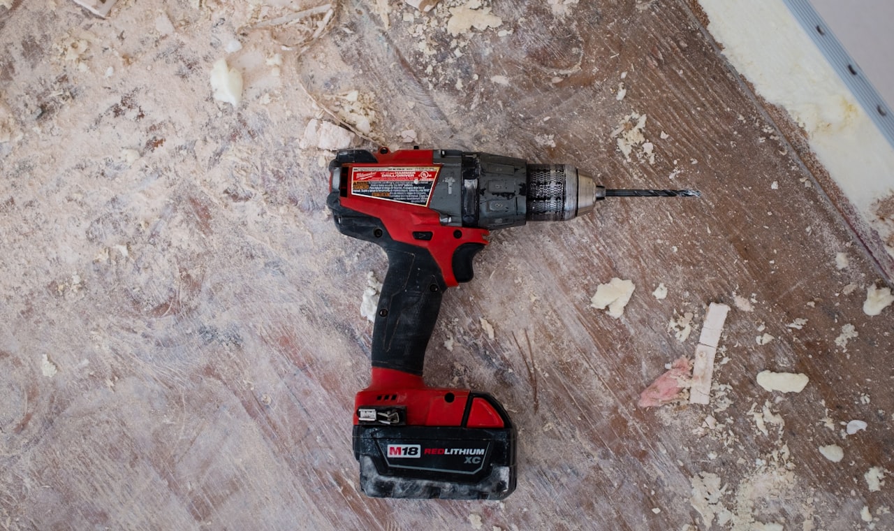Handwerker bei der Arbeit